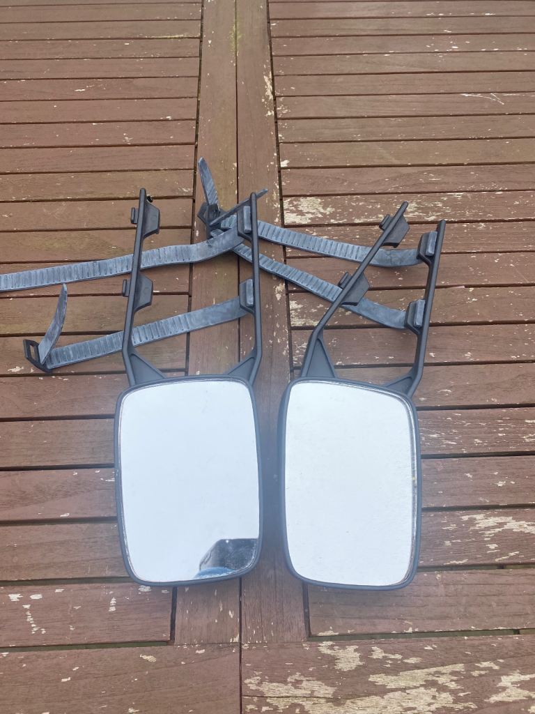 Set of caravan mirrors 