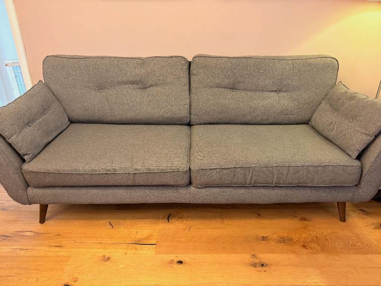 DFS Zinc Sofas 2 and 4 seaters (Collection Only)