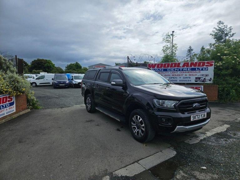2022 ON 72 PLATE FORD RANGER WILDTRACK ECOBLUE 4X4 D-CAB AUTO 213TDCI ULEZ FREE 