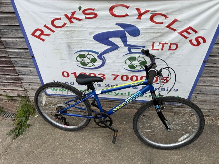 Python Carbonite 24” Wheel Kids Bike. £80. Serviced