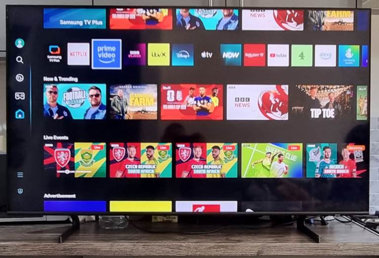 Smart tv qled samsung 50 inch