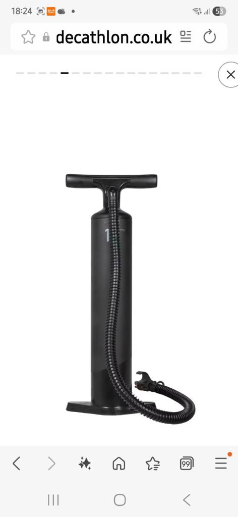 Air  tent pump