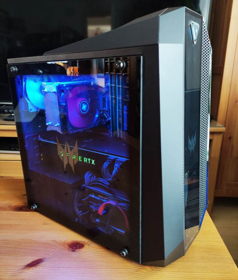 ACER PREDATOR Gaming PC, i7 10700, RTX 2070 SUPER, 16GB RAM, SSD/HDD