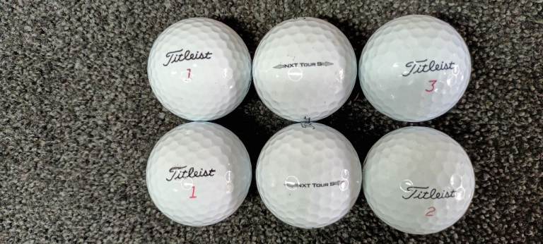 You pick the best 4 dozen balls for Only £20 Titleist Callaway T/Made Srixon Wilson Kirkland etc
