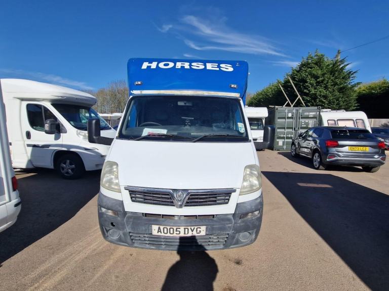Vauxhall Movano Horsebox Horse Box 2005 