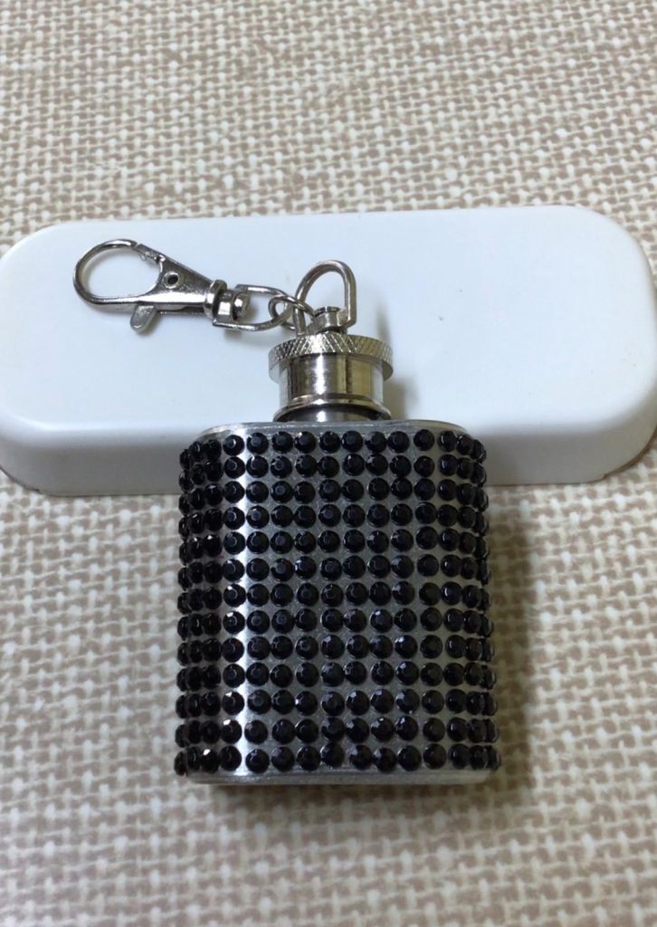 Mini FLASK with Keyring Attachment
