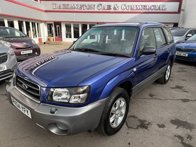 2004 04 SUBARU FORESTER 2.0 X SUV 5DR PETROL MANUAL (204 G/KM, 123 BHP)