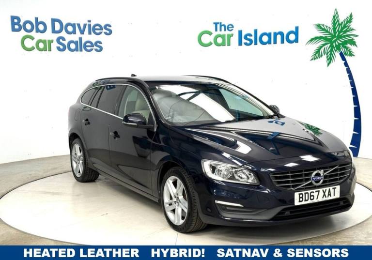 2018 67 VOLVO V60 2.4 D5 TWIN ENGINE SE NAV ESTATE 5DR DIESEL PLUG-IN HYBRID AUT