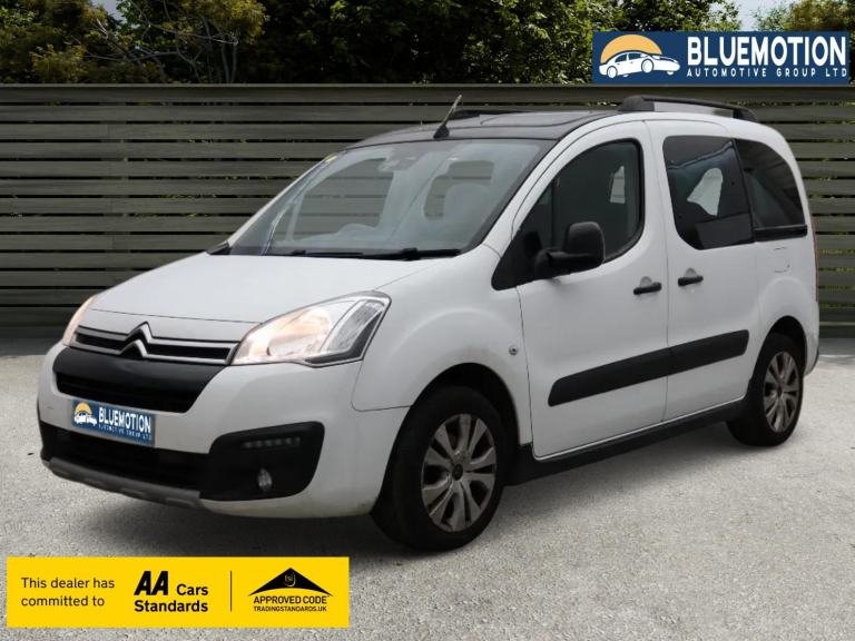 ✿2016/16 Citroen Berlingo 1.6 HDI XTR M-S, White, Diesel ✿RARE SUNROOF ✿SAT NAV✿