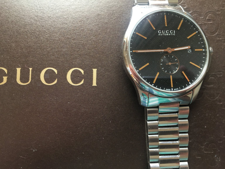 GUCCI,AUTOMATIC, DATE AND TIME WATCH Located  Newbury