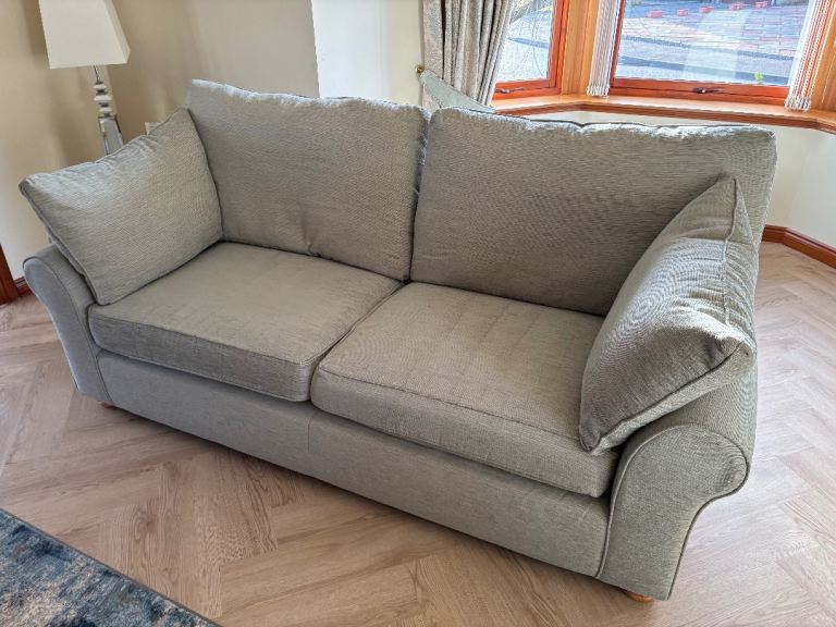 3 Seater Duck Egg Blue Sofa