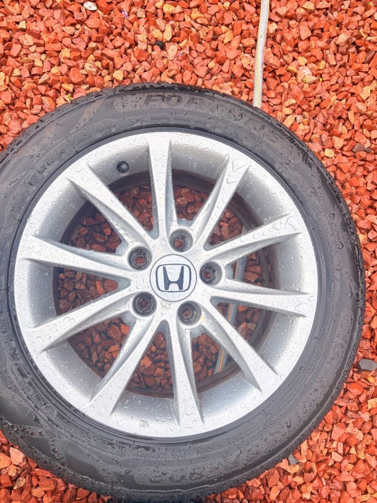 4x HONDA CIVIC WHEELS & TYRES 