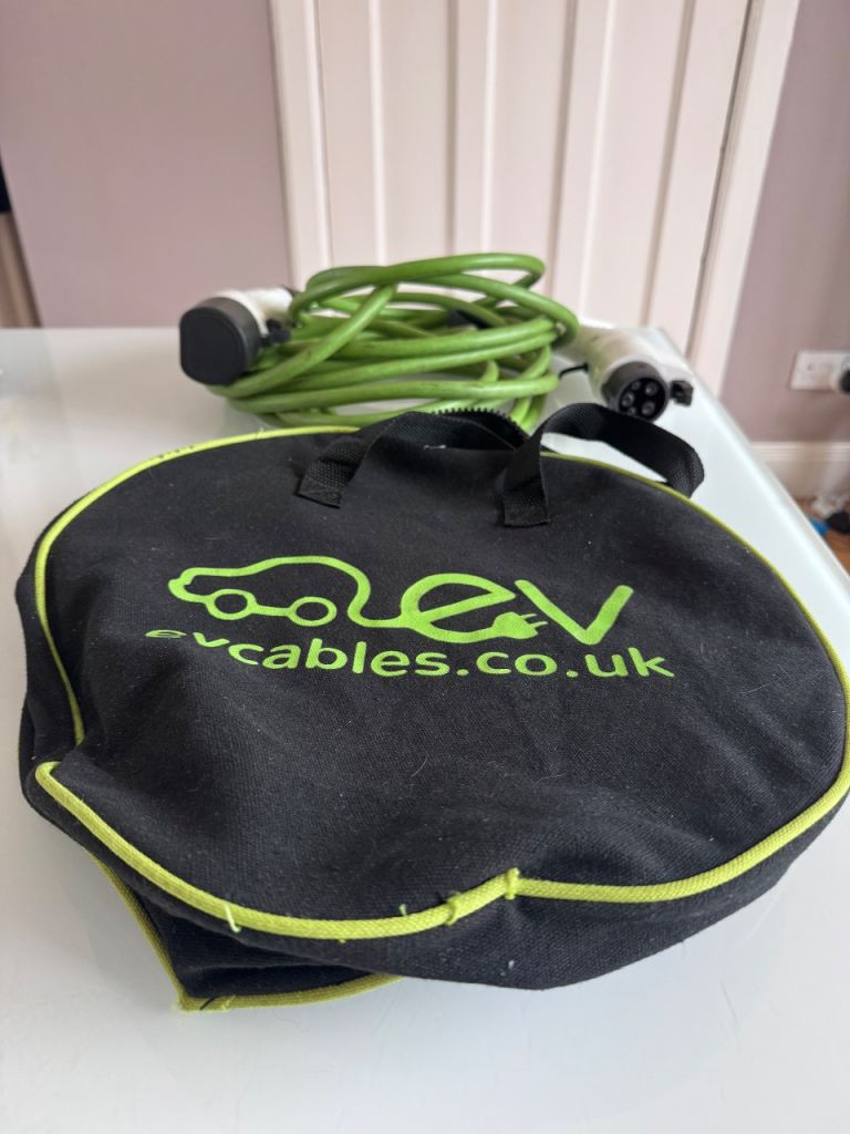 7.5m Type 1 car charging cable 