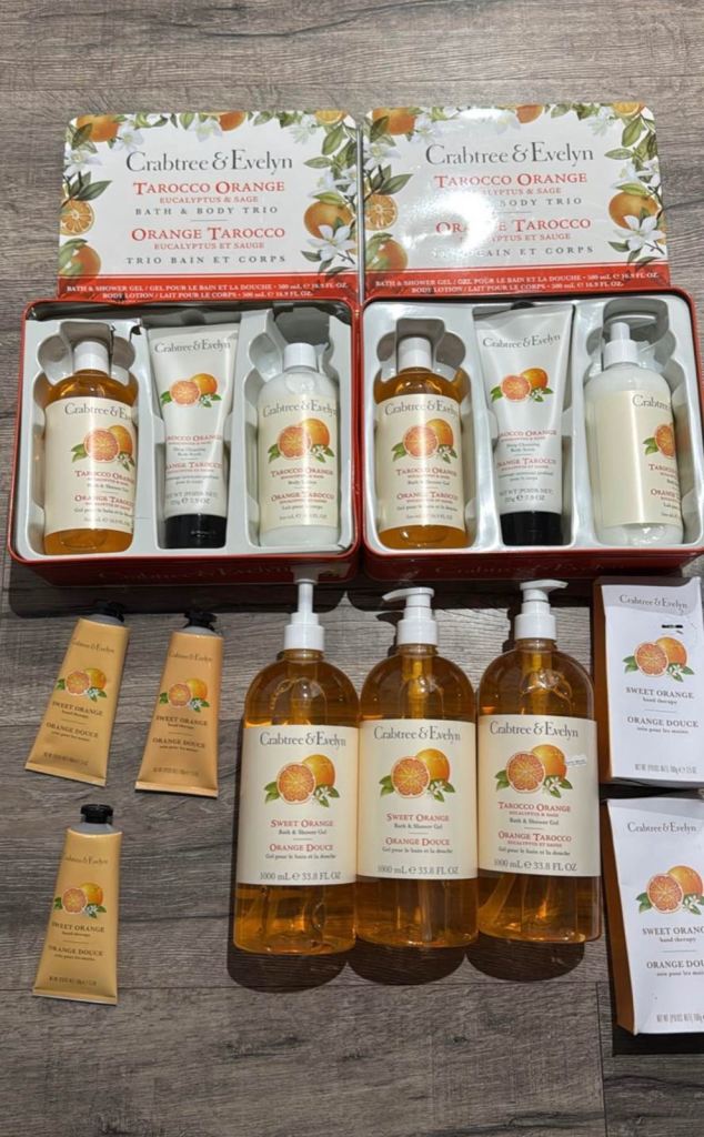 Crabtree & Evelyn Tarocco orange & sweet Orange Bundle