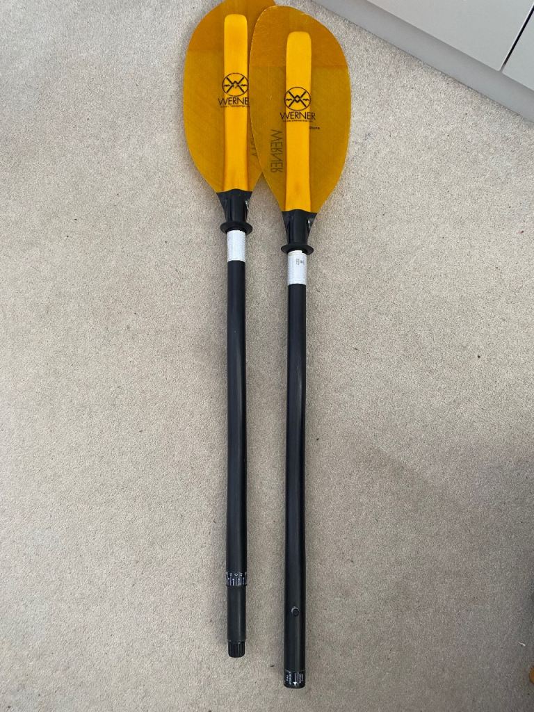 Werner Shuna kayak paddle