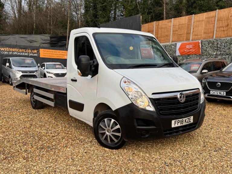 2018 Vauxhall Movano 2.3 CDTi 3500 BiTurbo FWD L3 H1 Euro 6 (s/s) 2dr CHASSIS CAB Diesel Manual