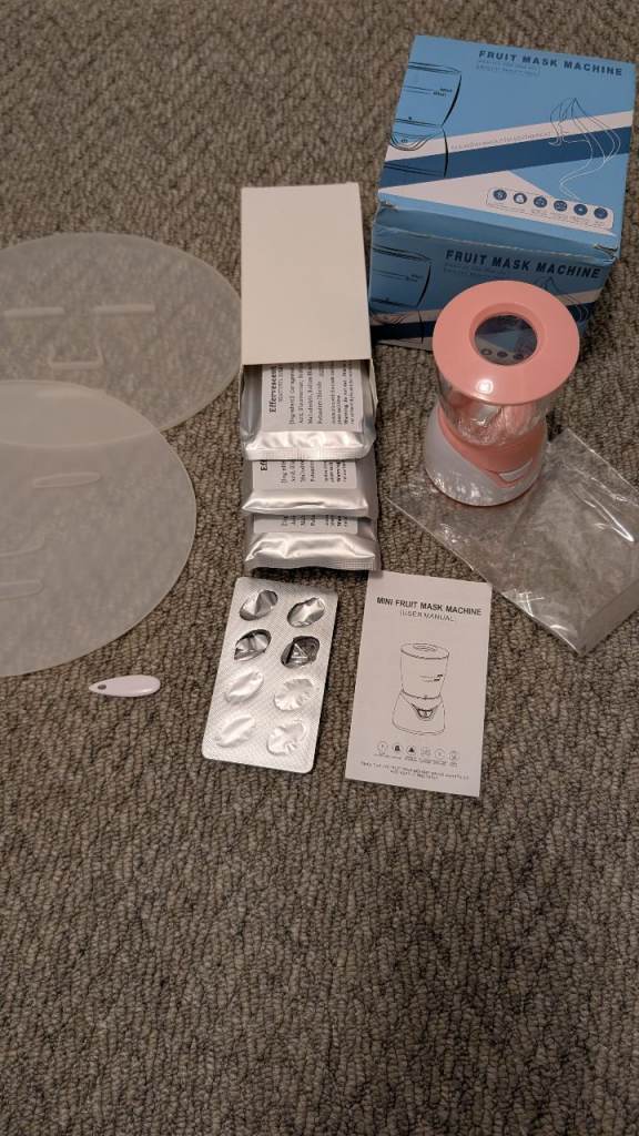 Fruit face mask machine 