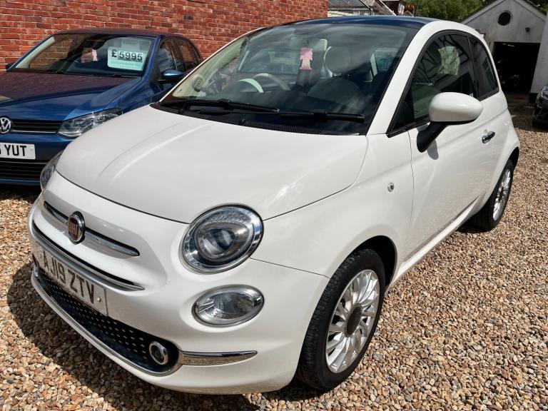 2019 Fiat 500 1.2 Lounge Hatchback 3dr Petrol Manual Euro 6 (s/s) (69 bhp)