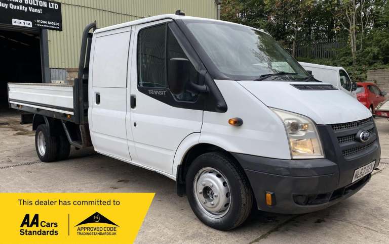 2012 Ford Transit 2.2 TDCi 350 Dropside 4dr Diesel Manual RWD L3 (219 g/km, 123 bhp) CHASSIS CAB ...
