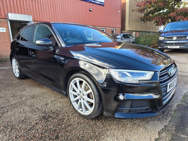 2018 Audi A3 1.0 A3 Sportback TFSI Black Edition 5dr Hatchback Petrol Manual