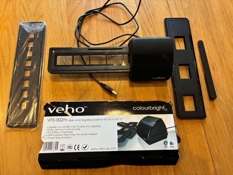 Veho VFS-002m slide and negative scanner for digitising old photos