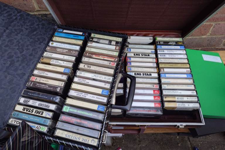 Music Cassettes Tapes (4 cases)