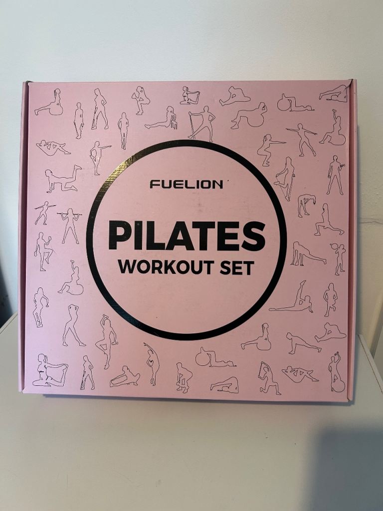 FUELION Pilates Workout Set – Pink, Brand New, £15.00 for Sale