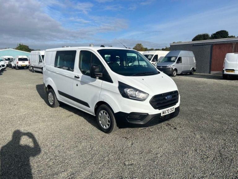 2020 ON 70 PLATE FORD TRANSIT CUSTOM 280 LEADER 5 SEATER CREW VAN ULEZ FREE ZONE