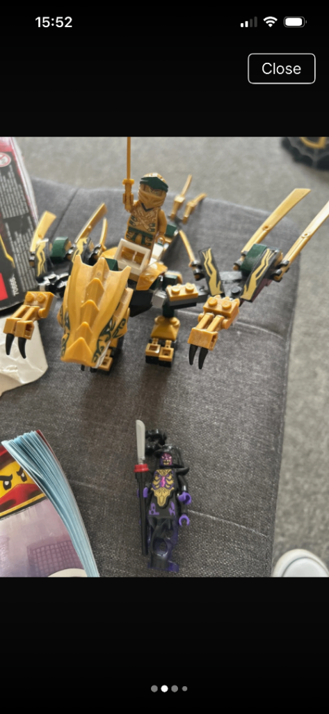 LEGO Ninjago Golden Dragon Building Set with Minifigures
