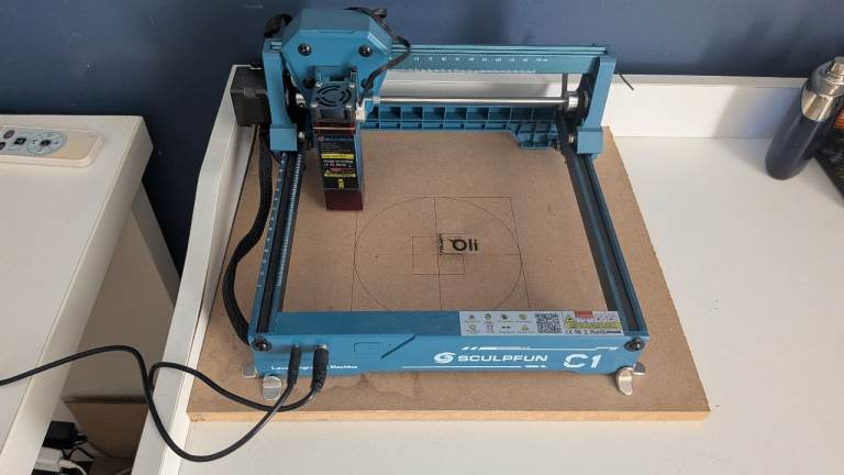 Sculpfun C1 laser engraver 