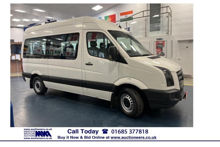 2011 - 11 - VOLKSWAGEN CRAFTER CR35 2.5TDI BLUE 108PS 9 SEAT DISABLED MINIBUS