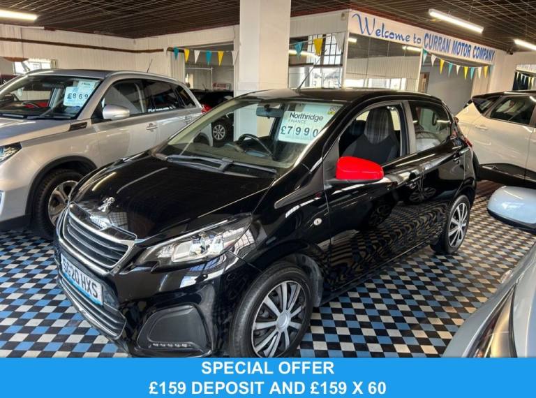 2020 Peugeot 108 1.0 Active Hatchback 5dr Petrol Manual Euro 6 (s/s) (72 ps) Hatchback Petrol Manual