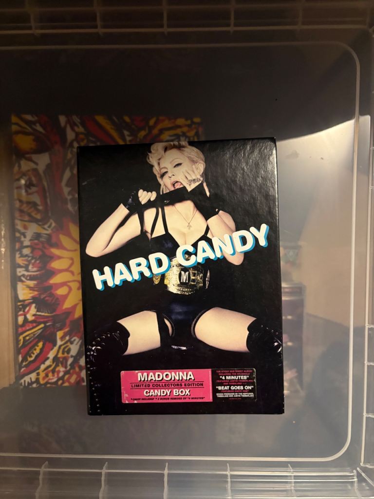 MADONNA HARD CANDY CD BOX SET PROMO EDITION W/Candy
