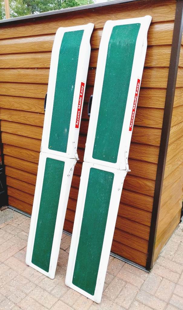 Folding Ramp for Mobility Aids