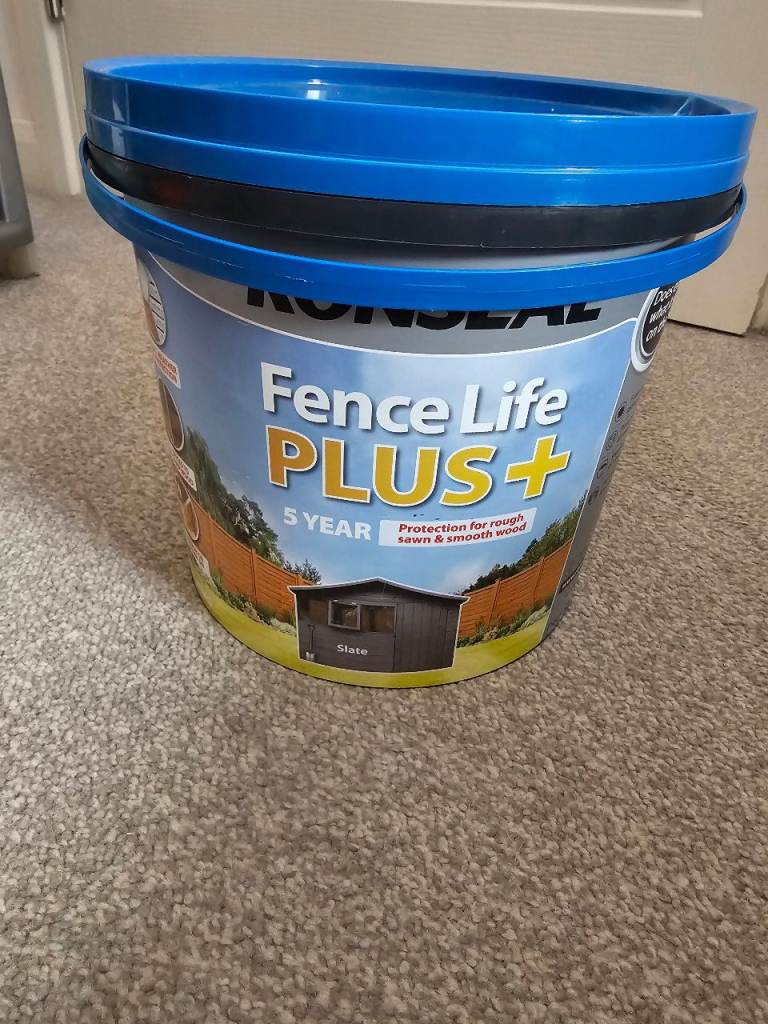 Ronseal fence life plus slate