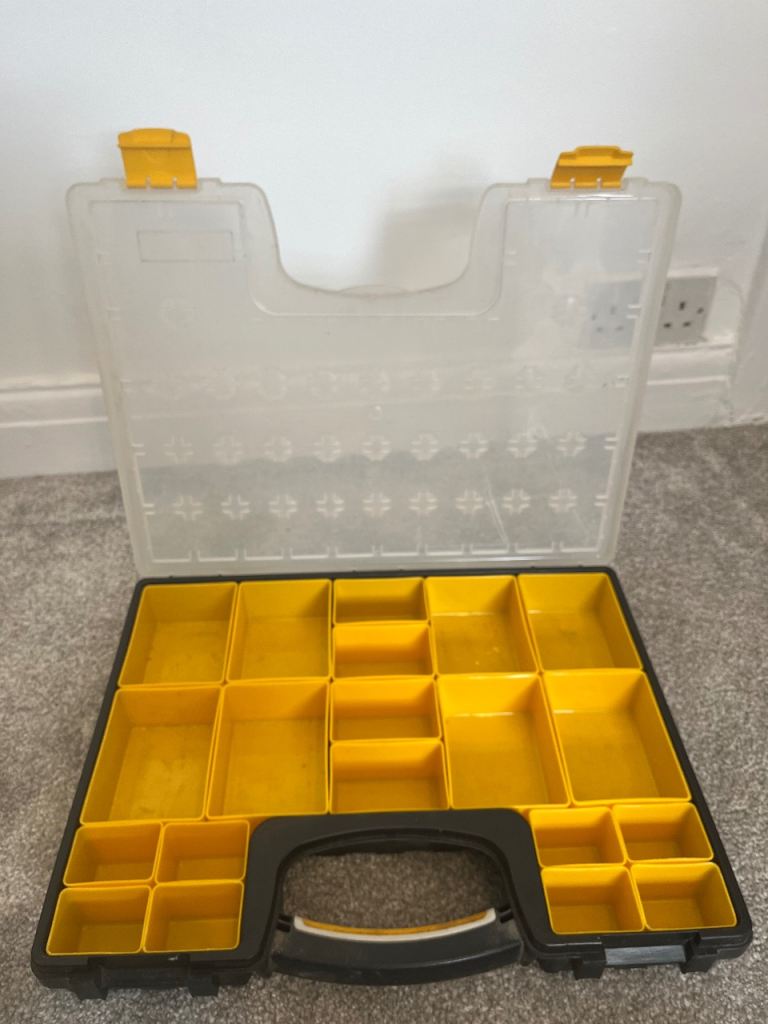 Practical Organiser Tool Box with Compartments