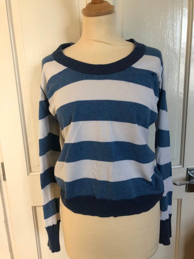 y2k ESPRIT womens striped jumper - UK size 8/10