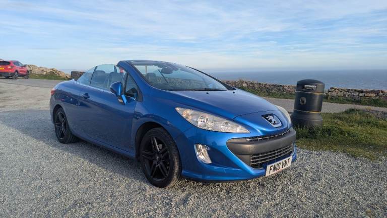 Peugeot, 308, Convertible, 2010, Manual, 1560 (cc), 2 doors