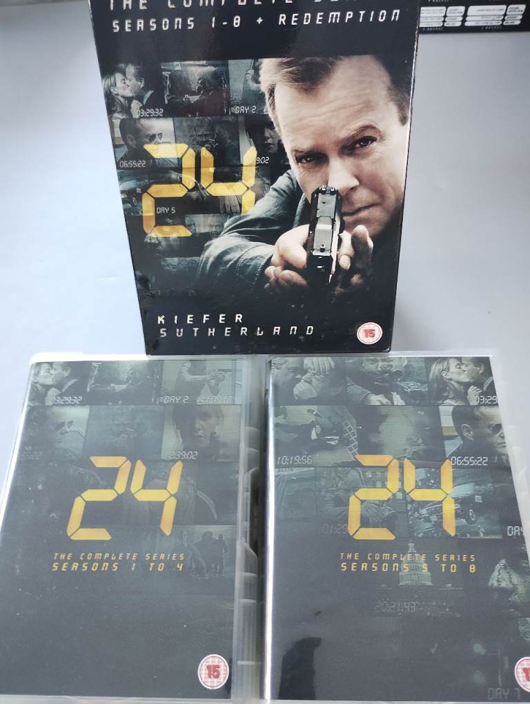 Seasons 1-8 of 24 DVD collection 