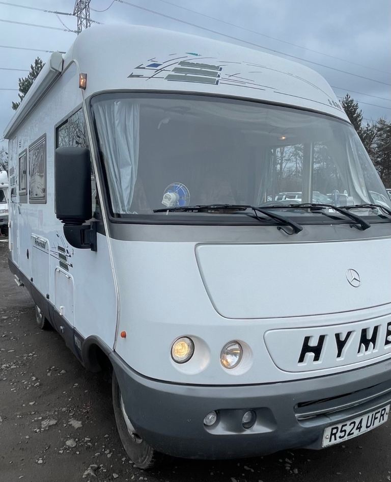 Mercedes hymer 4 berth motorhome