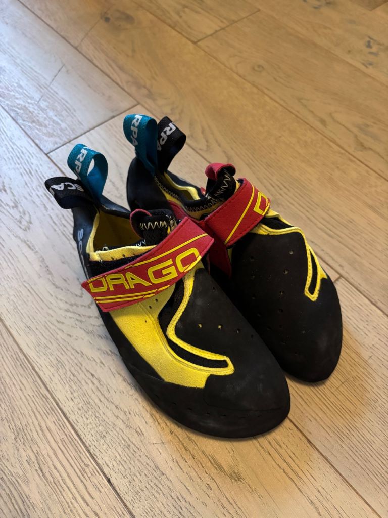 Scarpa Drago climbing shoes – UK size 6.5