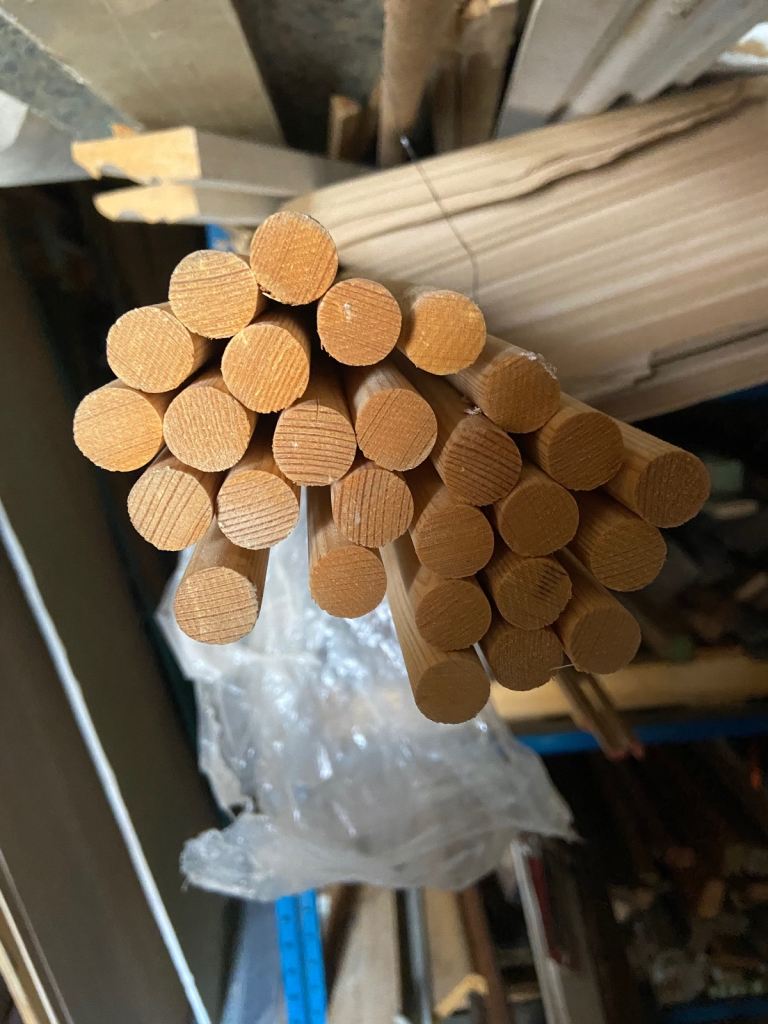 Wood dowel 