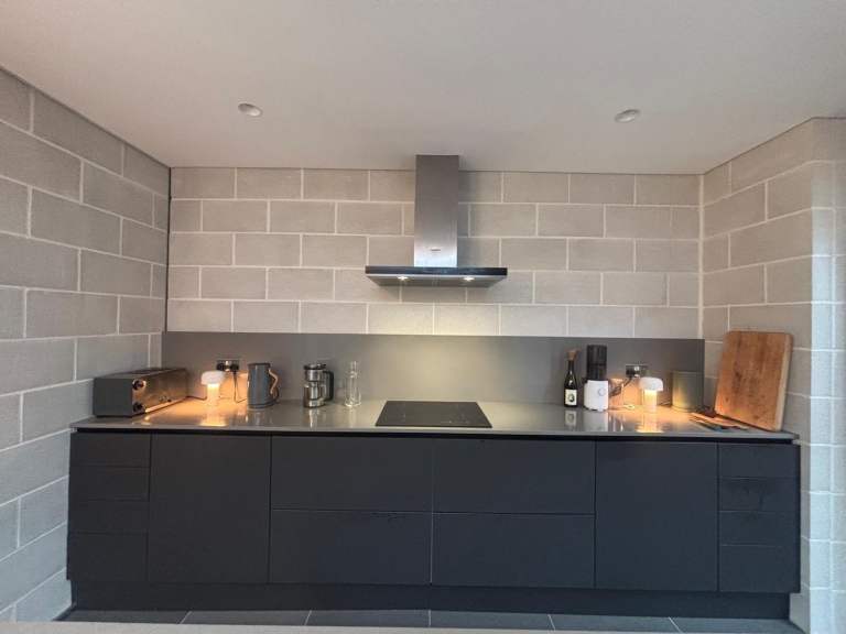 2021 - Howdens Dark Grey Kitchen – Silestone – Island & Appliances – original cost £11,240 incl. VAT