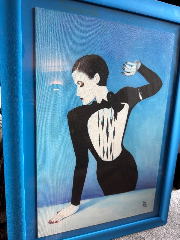 Nora Padar Original Framed painting – Excellent Condition
