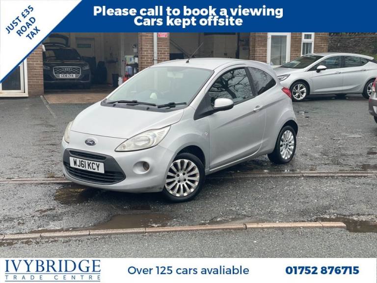 2011 61 FORD KA 1.2 ZETEC HATCHBACK 3DR PETROL MANUAL EURO 5 (S/S) (69 PS)