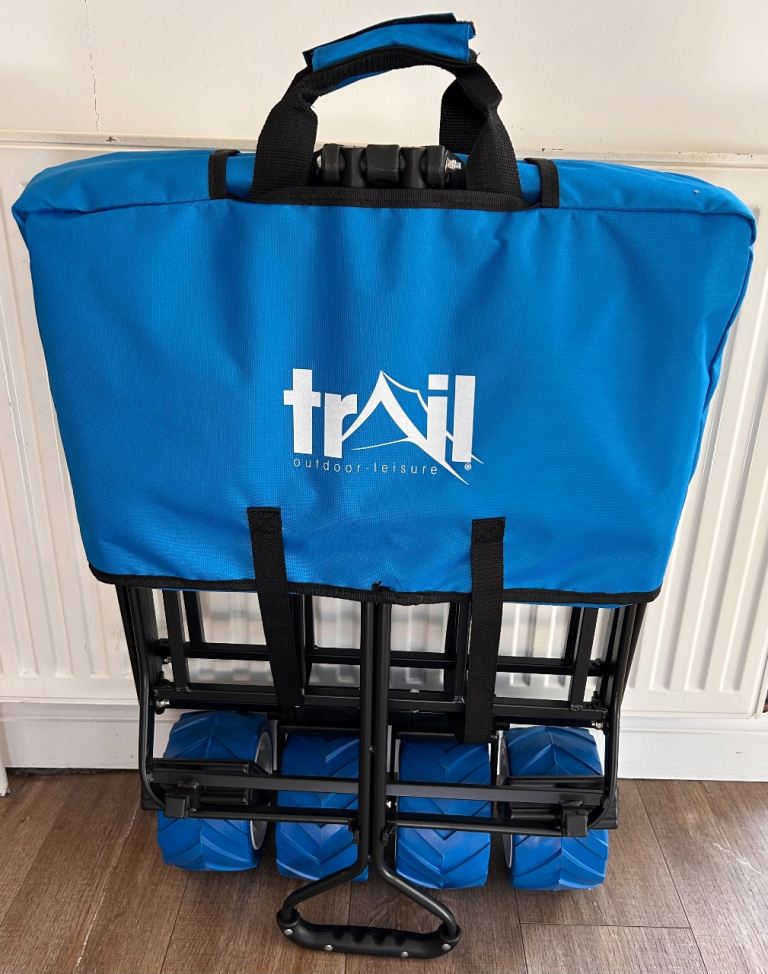 Folding beach trolley 