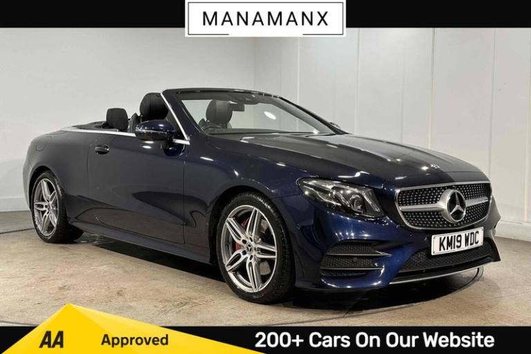2019 Mercedes-Benz E Class E220d AMG Line Convertible Diesel Automatic