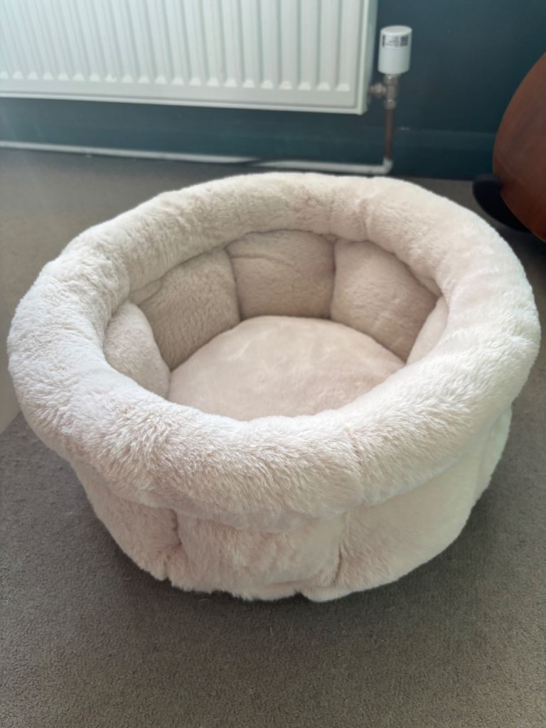 Luxury Plush Cat Bed - Small