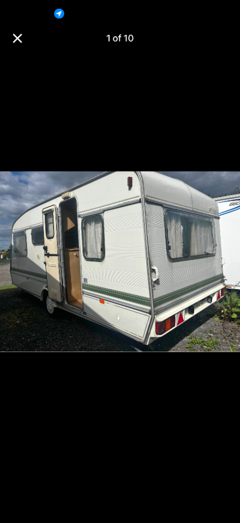 Elddis 5 birth caravan 