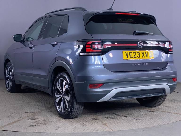 2023 23 VOLKSWAGEN T-CROSS 1.0 TSI BLACK EDITION SUV 5DR PETROL MANUAL EURO 6 (S